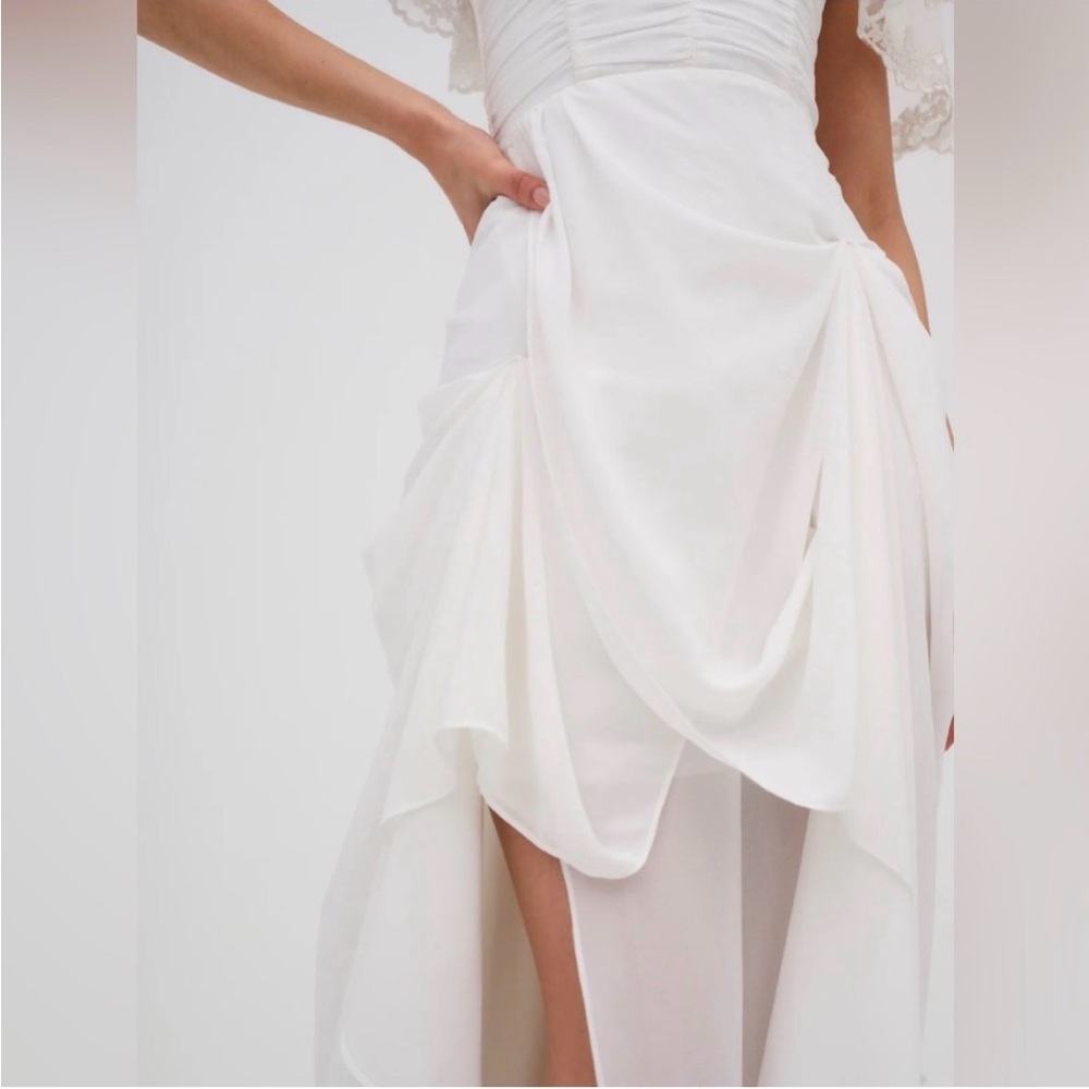 [SOLD] For Love And Lemons White Bridal Dress - Picture 3 of 9
